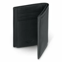 Outlet Police Geldbörse Leder 9 cm black