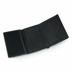 Outlet Police Geldbörse Leder 9 cm black