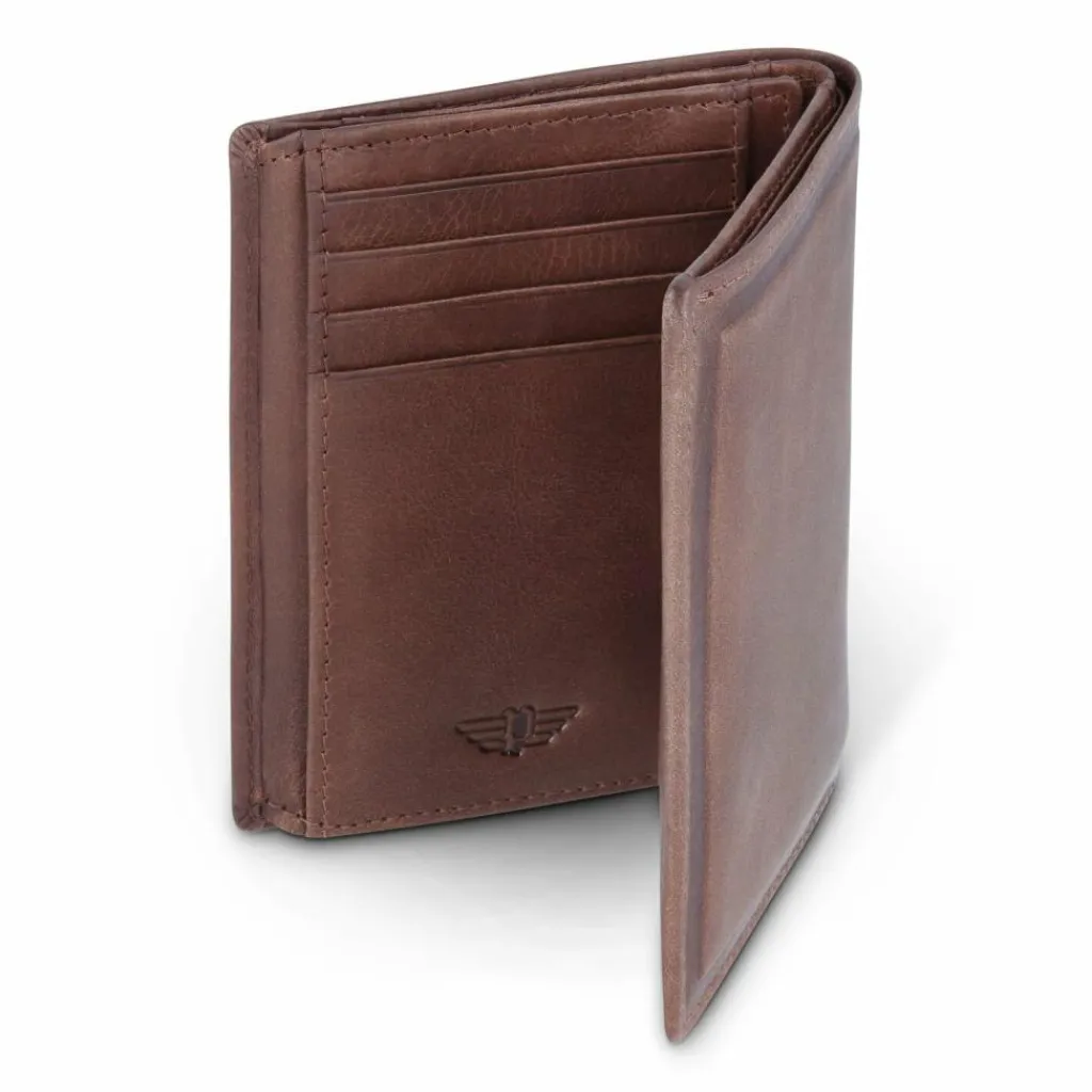 Herren Police Geldbörse Leder 9 cm