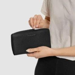 Police Damengeldbörsen Querformat<Geldbörse Leder 19 cm black