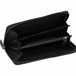 Police Damengeldbörsen Querformat<PT150-10369 Geldbörse Leder 20 cm black