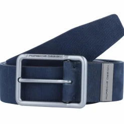 New Porsche Design Michigan Gürtel Leder dunkelblau