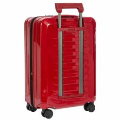 Best Porsche Design Roadster 4 Rollen Kabinentrolley S 55 cm Laptopfach mit Dehnfalte carmine red