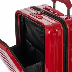 Best Porsche Design Roadster 4 Rollen Kabinentrolley S 55 cm Laptopfach mit Dehnfalte carmine red