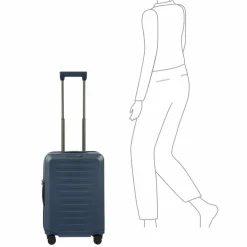 Porsche Design Hartgepäck Kabinengepäck|4-Rollen Kabinentrolleys<Roadster 4 Rollen Kabinentrolley S 55 cm dark blue matt