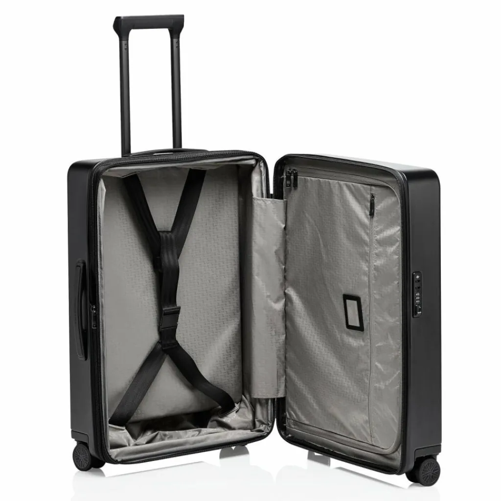 Porsche Design Hartgepäck|4-Rollen Koffer<Roadster 4-Doppelrollen Trolley 69 cm black