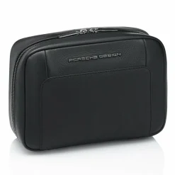 New Porsche Design Roadster Kulturbeutel Leder 23 cm black