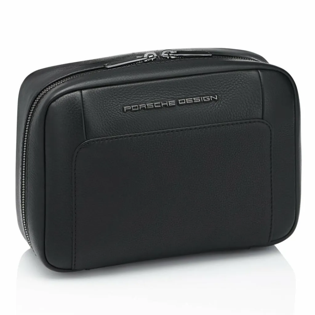 New Porsche Design Roadster Kulturbeutel Leder 23 cm black