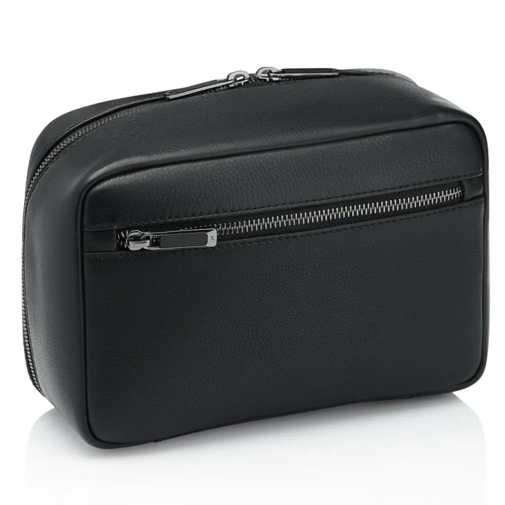 New Porsche Design Roadster Kulturbeutel Leder 23 cm black