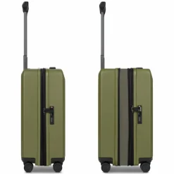 Best Porsche Design Voyager 3.0 4 Rollen Kabinentrolley S 55 cm mit Dehnfalte olive