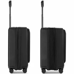 Outlet Porsche Design Voyager 3.0 4 Rollen Kabinentrolley S 55 cm Laptopfach mit Dehnfalte black