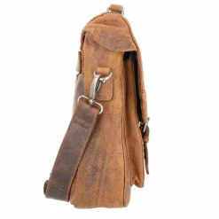 Discount Pride and Soul Aktentasche Leder 37 cm Laptopfach braun