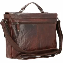 Pride and Soul Baggie Aktentasche Leder 35 cm Laptopfach