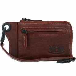 Outlet Pride and Soul Knox Geldbörse Leder 13,5 cm braun