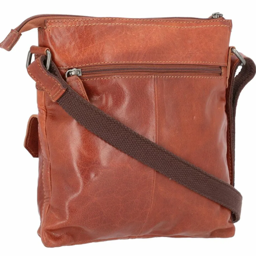 Pride and Soul Umhängetaschen<Lilly Little Umhängetasche Leder 24 cm cognac