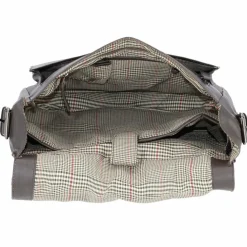 New Pride and Soul Neo Messenger Tasche Leder 33 cm Laptopfach dunkelbraun