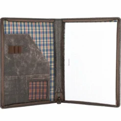 Pride and Soul Mappen Aller Art<Schreibmappe Leder 33 cm braun