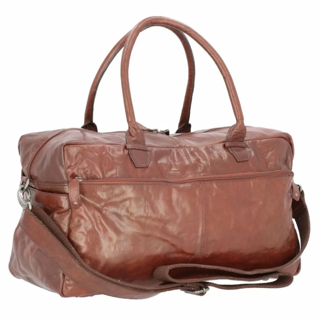 Outlet Pride and Soul Weekender Reisetasche Leder 46 cm braun