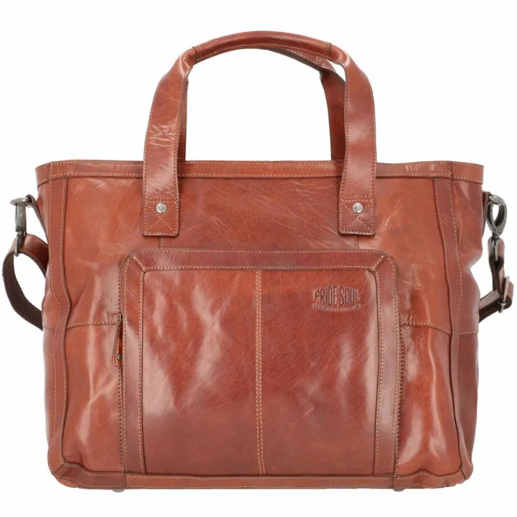 Pride and Soul Weekender|Reisetaschen Ohne Rollen<Weekender Reisetasche Leder 46 cm cognac
