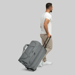 Redolz Reisetaschen Mit Rollen<Duffle Essentials 2-Rollen Reisetasche 55 cm M mit Dehnfalte grey