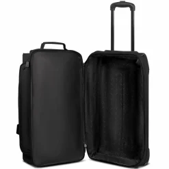 New Redolz Duffle Essentials 2-Rollen Reisetasche Set 2 tlg. M+L mit Dehnfalte black