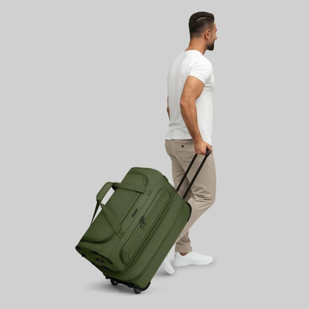 Redolz Reisetaschen Mit Rollen<Duffle Essentials 2-Rollen Reisetasche 55 cm M mit Dehnfalte olive