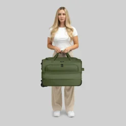Redolz Reisetaschen Mit Rollen<Duffle Essentials 2-Rollen Reisetasche 55 cm M mit Dehnfalte olive