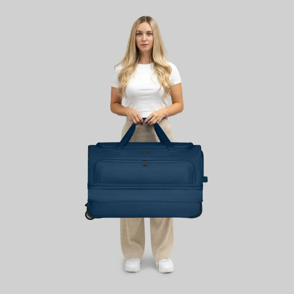Redolz Reisetaschen Mit Rollen<Duffle Essentials 2-Rollen Reisetasche 70 cm L mit Dehnfalte navy