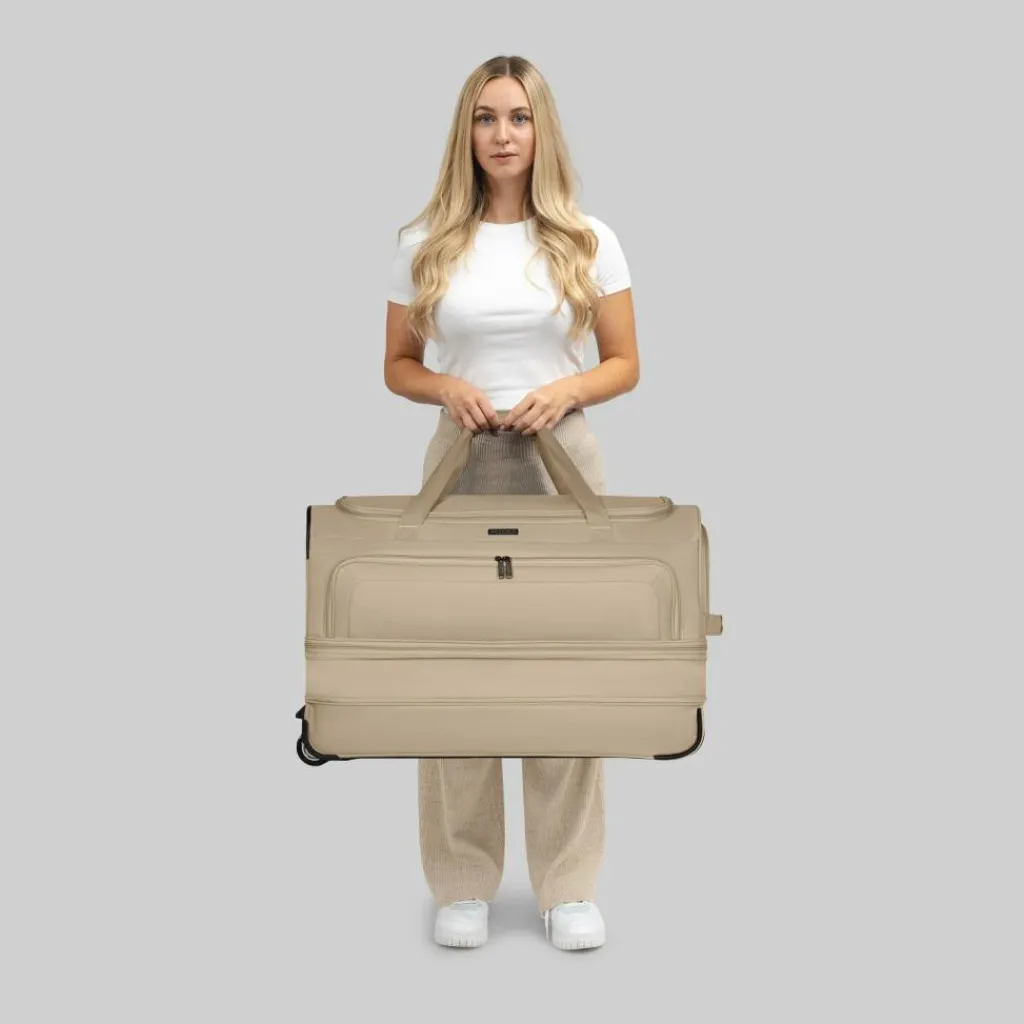 Redolz Reisetaschen Mit Rollen<Duffle Essentials 2-Rollen Reisetasche 70 cm L mit Dehnfalte beige