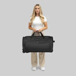 Redolz Koffersets Als Weichgepäck|Koffersets 2-Teilig<Duffle Essentials 2-Rollen Reisetaschenset 2tlg. black