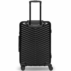 Sale Redolz Essentials 18 4 Rollen Kofferset 3-teilig mit Dehnfalte metallic-black shiny