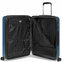 Redolz Koffersets Als Hartgepäck|Koffersets 3-Teilig<Essentials 14 4 Rollen Kofferset 3-teilig mit Dehnfalte dark blue metallic