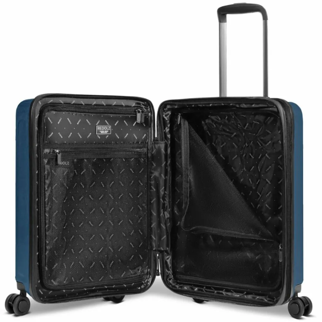 Redolz Essentials 14 4 Rollen Kabinentrolley 55 cm mit Dehnfalte