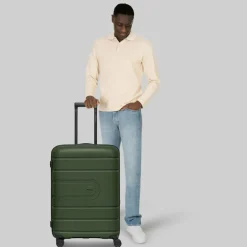 Redolz Hartgepäck|4-Rollen Koffer<Essentials 11 4 Rollen Trolley 66 cm mit Dehnfalte olive