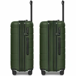Redolz Hartgepäck|4-Rollen Koffer<Essentials 11 4 Rollen Trolley 66 cm mit Dehnfalte olive