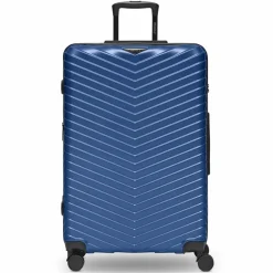 Redolz Essentials 18 4 Rollen Trolley 76 cm mit Dehnfalte metallic-blue shiny