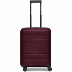 Redolz Hartgepäck Kabinengepäck|4-Rollen Kabinentrolleys<Essentials 11 4 Rollen Kabinentrolley 55 cm mit Dehnfalte burgundy