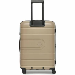Redolz Hartgepäck|4-Rollen Koffer<Essentials 11 4 Rollen Trolley 66 cm mit Dehnfalte beige