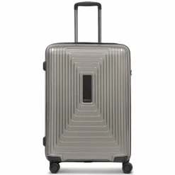 Discount Redolz Essentials 14 4 Rollen Trolley M 65 cm mit Dehnfalte coffee grey metallic