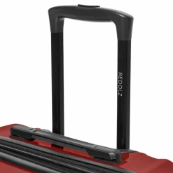 Redolz Koffersets Als Hartgepäck|Koffersets 3-Teilig<Essentials 18 4 Rollen Kofferset 3-teilig mit Dehnfalte metallic-red shiny