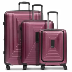 Redolz Essentials 14 4 Rollen Kofferset 3-teilig mit Dehnfalte