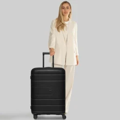 Hot Redolz Essentials 11 4 Rollen Trolley 66 cm mit Dehnfalte black