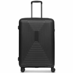 New Redolz Essentials 14 4 Rollen Trolley M 65 cm mit Dehnfalte black metallic