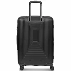 New Redolz Essentials 14 4 Rollen Trolley M 65 cm mit Dehnfalte black metallic