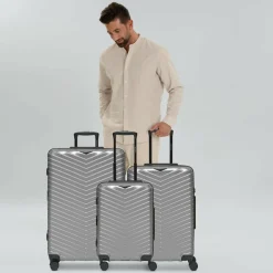 Redolz Essentials 18 4 Rollen Kofferset 3-teilig mit Dehnfalte