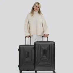 Redolz Essentials 14 4 Rollen Kofferset 2-teilig mit Dehnfalte