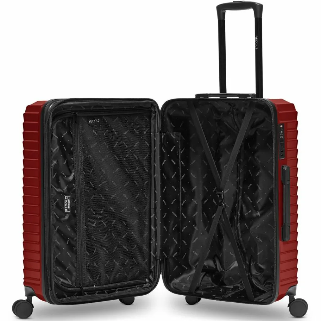 Redolz Essentials 18 4 Rollen Trolley 66 cm mit Dehnfalte