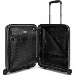 Online Redolz Essentials 14 4 Rollen Kabinentrolley 55 cm mit Dehnfalte coffee grey metallic