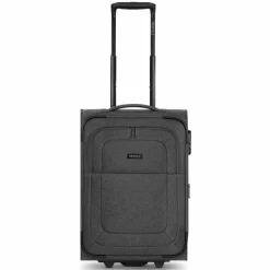 Redolz Weichgepäck Kabinengepäck|2-Rollen Kabinentrolleys<Essentials 12 2 Rollen Kabinentrolley S 55 cm mit Dehnfalte black