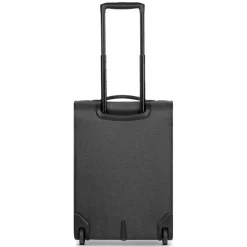 Redolz Weichgepäck Kabinengepäck|2-Rollen Kabinentrolleys<Essentials 12 2 Rollen Kabinentrolley S 55 cm mit Dehnfalte black